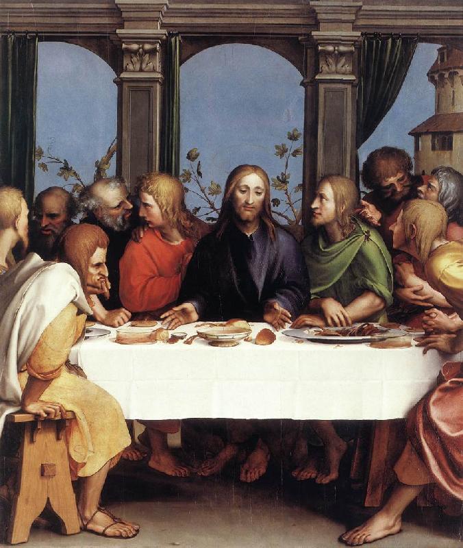HOLBEIN, Hans the Younger The Last Supper g oil painting image